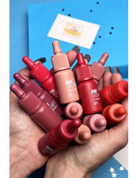 Encres à lèvres mat INK velvet - 12 Couleurs incroyables - 123 Cosmé
