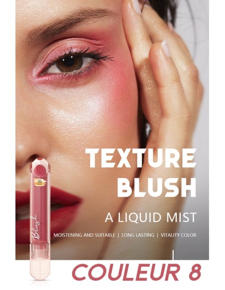 Blush Liquide - Mat & Ultra longue durée - 123 Cosmé