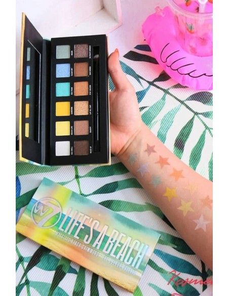 Palette Life's a Beach de W7 - 123 Cosmé