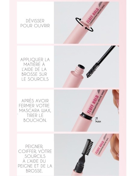 Mascara sourcils wax