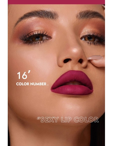 Rouge à lèvres Crayon 2 en 1|Crayon et Rouge à lèvres Mat|123 Cosmé