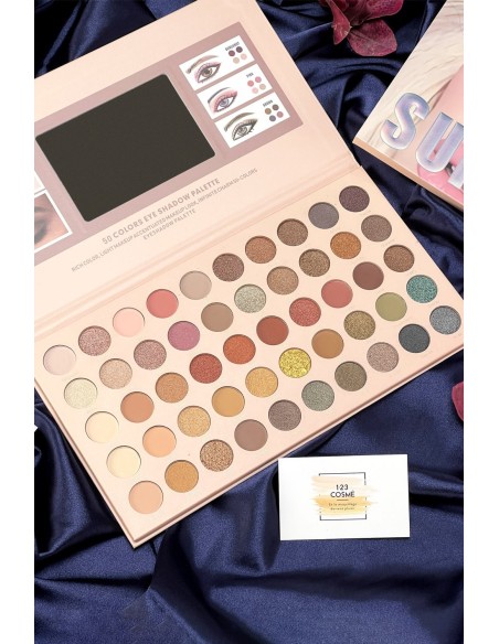 Palette Super Nude 50 Couleurs - Maquillage pas cher - 123 Cosmé