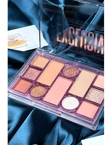 Palette Exclusive II - Meilleur palette pour les yeux -123 Cosmé