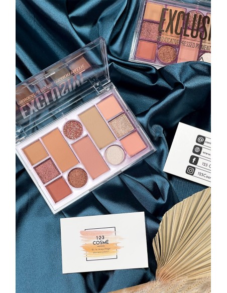 Palette Exclusive II - Meilleur palette pour les yeux -123 Cosmé
