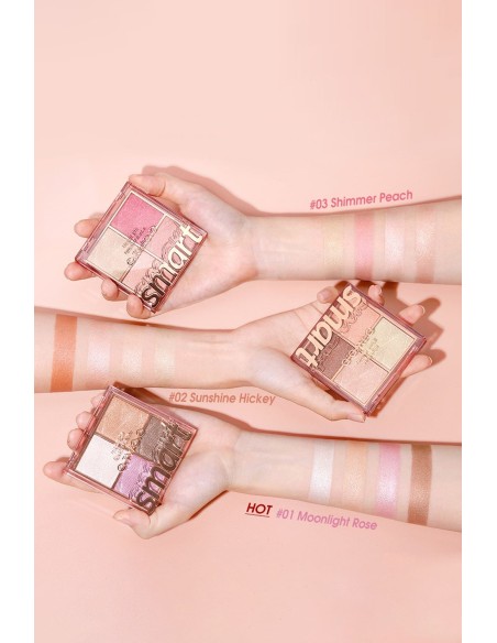 Palette illuminatrice Smart - Un fini magique - 123 Cosmé