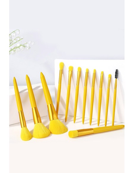 Pinceaux Jaune fluo - 123 Cosmé