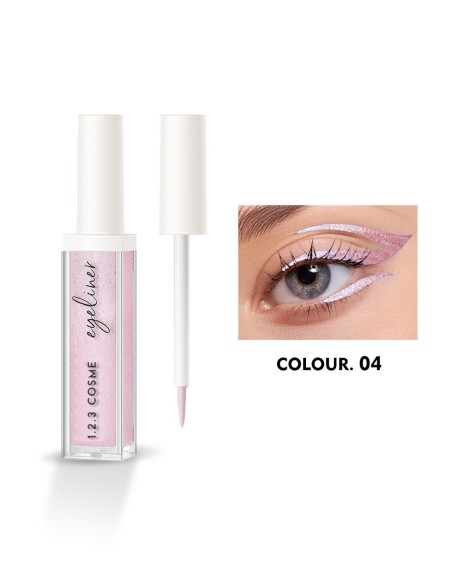 Eyeliner Couleur Métallique Intense | 12 Couleurs | 123 Cosmé