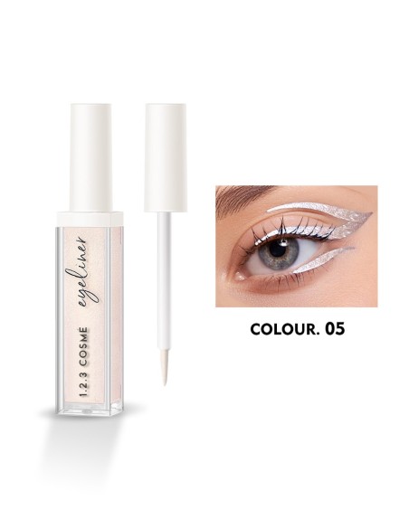 Eyeliner Couleur Métallique Intense | 12 Couleurs | 123 Cosmé