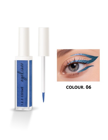 Eyeliner Couleur Métallique Intense | 12 Couleurs | 123 Cosmé