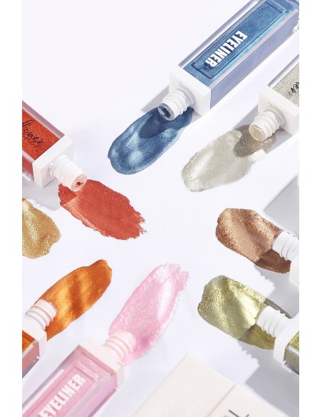 Eyeliner Couleur Métallique Intense | 12 Couleurs | 123 Cosmé