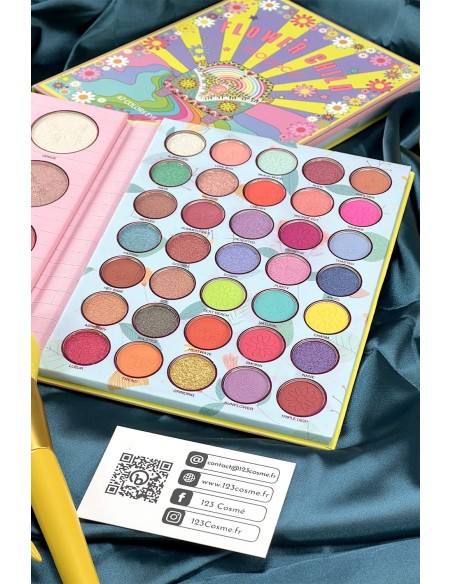 Palette Flower |Maquillage des yeux pas cher|123 Cosmé