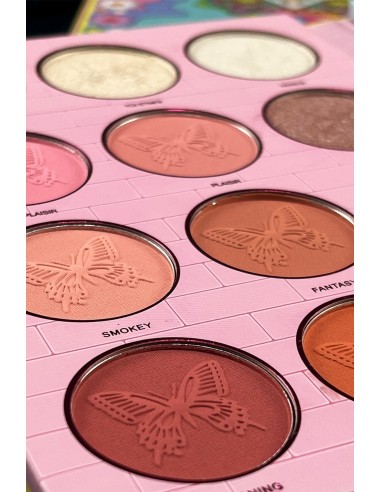 Palette Flower |Maquillage des yeux pas cher|123 Cosmé