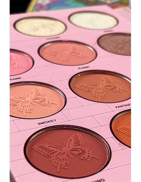 Palette Flower |Maquillage des yeux pas cher|123 Cosmé