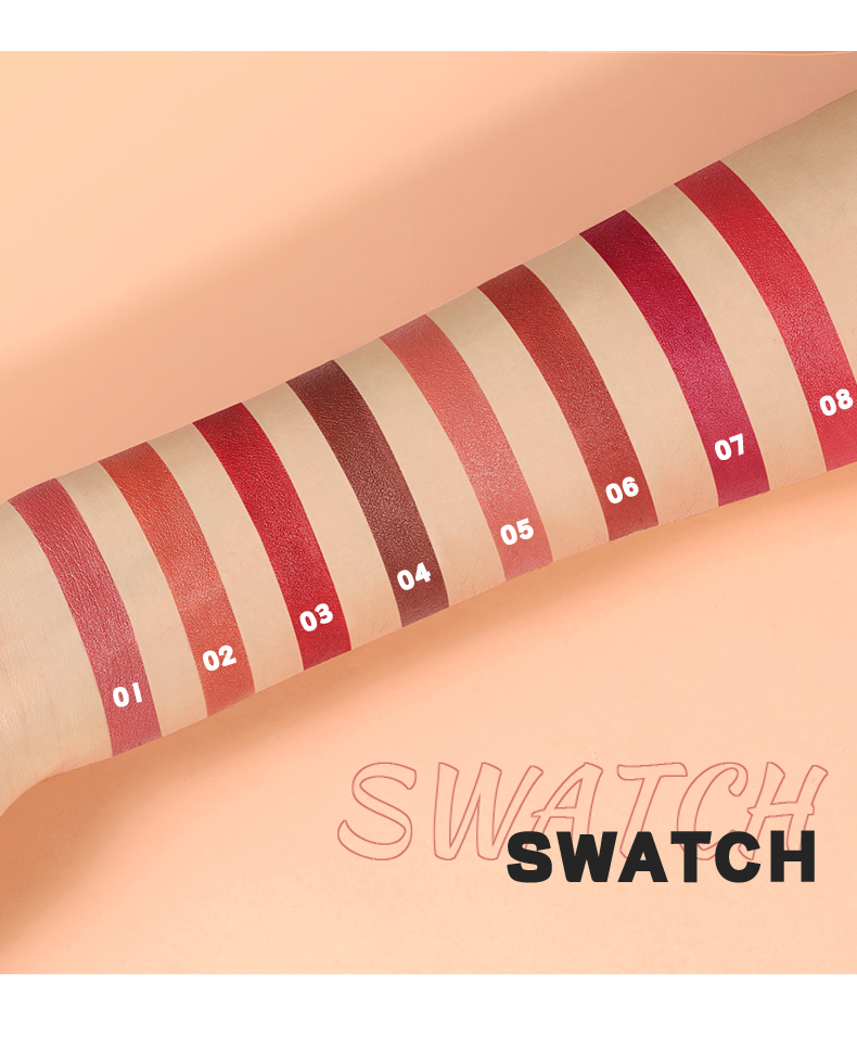 Rouge à Lèvres Crayon Ultra Mat - Couleur Intense & Vegan L9015 Crayon ...