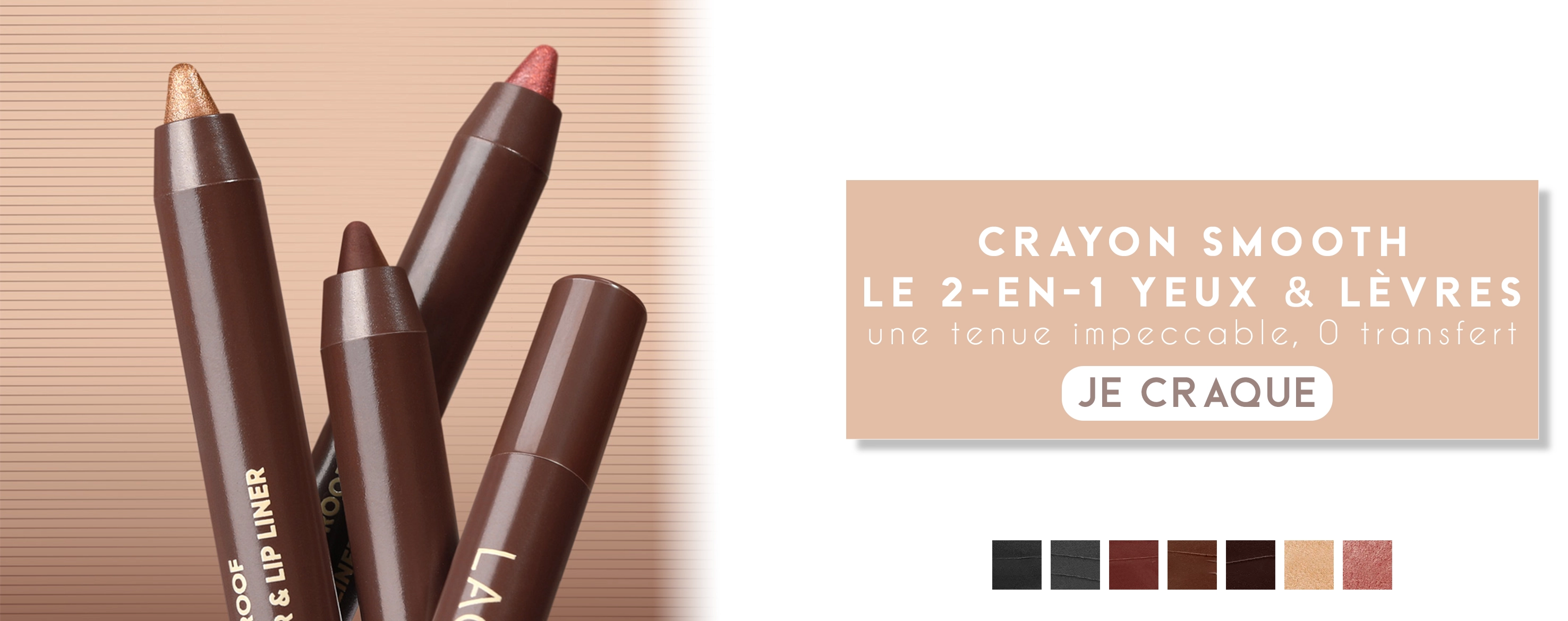 Crayon yeux et l&egrave;vres Longue Tenue - Maquillage pas cher